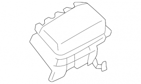 Подушка безопасности airbag пассажирская в торпеде Nissan Rogue 21-22