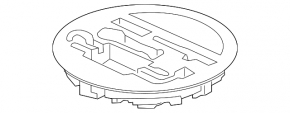 Піддон багажника круглий Honda HR-V 16-22