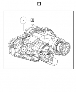 Раздатка Jeep Grand Cherokee WK2 16-19 2 speed