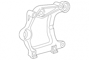Кронштейн компрессора кондиционера Toyota Rav4 13-18 2.5