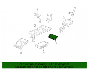 Backup Battery Module Buick Encore 13-22