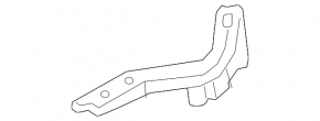 Петля капота левая Chevrolet Equinox 18-24