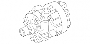 Помпа водяна Mercedes C-class 43 AMG W206 23-26 2.0