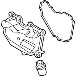 Отделитель картерных газов Ford Fiesta 11-19 1.6