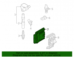 Блок ECU компьютер двигателя VW Jetta 25-26 1.5T