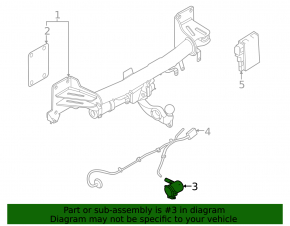 Розетка фаркопа BMW X7 G07 19-26