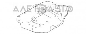 Поддон масляный Dodge Dart 13-16 2.4