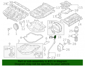 Щуп масляный VW Passat b7 12-15 USA 1.8T