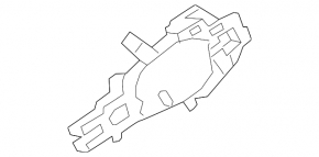 Механизм ручки двери передней правой BMW X5 E70 07-13