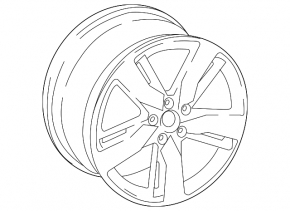 Диск колесный R19 Audi Q5 80A 18-23 бордюрка, сколы