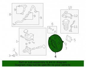 Вакуумный усилитель Kia Optima 16-20