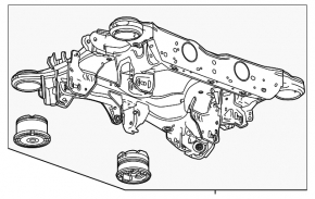 Подрамник задний Chevrolet Equinox EV 24-26