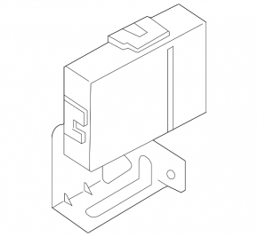 Camera Park Control Module Hyundai Sonata hybrid 11-15