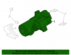 Стартер Ford Fusion mk5 13-20 2.0T 2.5