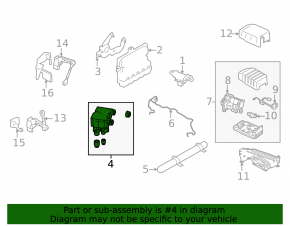 Блок клапанов пневмоподвески Land Rover Discovery 17-23