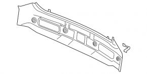 Задняя панель Chevrolet Volt 11-15 2 части