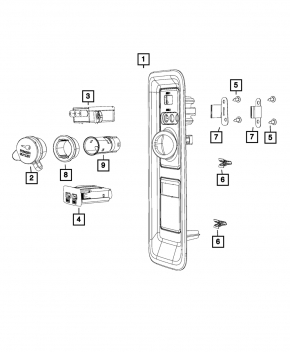 Multi Purpose Module Dodge Grand Caravan 11-20