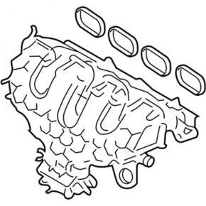 Коллектор впускной Ford Edge 15-18 2.0T