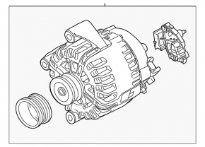 Генератор BMW X5 F15 14-18 210 Amp 4.4T