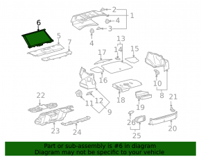 Компьютер и мотор задней шторки Lexus GS300 GS350 GS430 GS450h 06-11