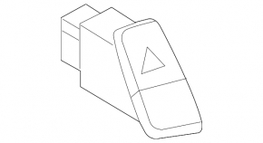 Кнопка аварійки Ауді A4 B8 13-16