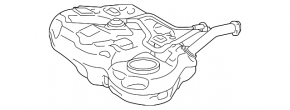 Топливный бак Toyota Prius 30 10-15