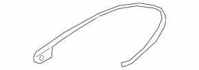 Передній ущільнювач фари лівий Porsche Cayenne 19-23