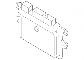 Блок ECU комп'ютер двигуна Nissan Versa 12-15 АКПП