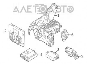 Control Module VW Tiguan 18-19