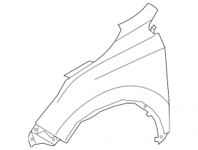 Крило переднє праве Honda CRV 17-22