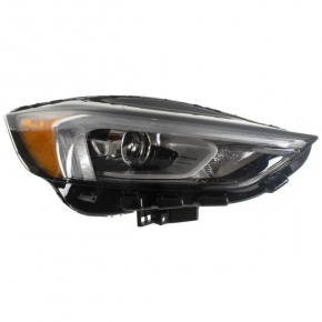 Фара передняя правая в сборе Ford Edge 19-24 LED темная, царапина