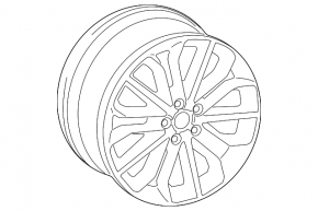 Колісний диск R19 8,5J ET:45-15 Audi A6 C7 12-18 тип 1