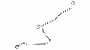 Патрубок охолодження обратка Audi A6 C8 19-24 3.0T