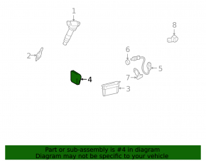 DRIVER FUEL INJECTOR Lexus IS 14-20