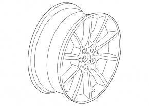 Диск колесный R19 281 стиль BMW 5 F10 11-16 9x19