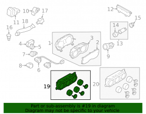 Управление климат-контролем Subaru Forester 16-18 SJ manual слом креп