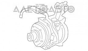 Компресор кондиціонера Toyota Solara 2.4 04-08