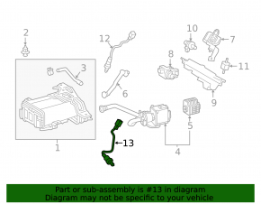 Лямбда-зонд второй Lexus NX200t NX300 15-21