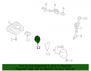 Кнопка P Parking Audi A5 F5 18-25