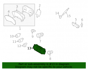 Управление климат-контролем Subaru Impreza 17-23 GK manual