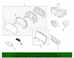 Блок кнопок управления Hyundai Sonata 20-23 черный, HEV