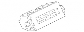 Дисплей Mitsubishi Galant 04-12