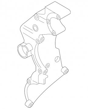 Опора генератора VW Passat b7 12-14 USA 2.5