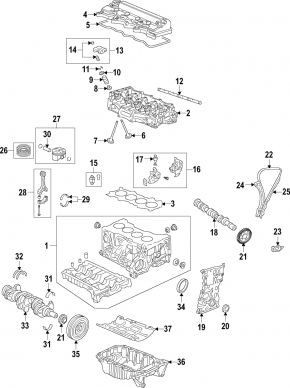 Шатун Honda HR-V 16-22