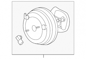 Вакуумный усилитель Subaru Forester 15-18 SJ 2.5