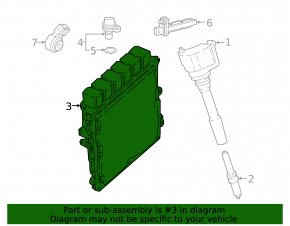 Блок ECU компьютер двигателя BMW 3 G20 23 2.0T B46B20B