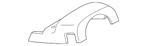 Обрамление рулевой колонки Mazda6 03-08