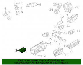 Управление светом Ford C-max MK2 13-18 без птф