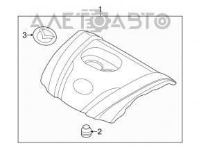 Накладка двигателя Mazda 6 14-18