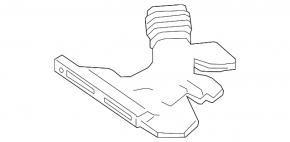 Воздухоприемник Infiniti QX50 19-25 2.0